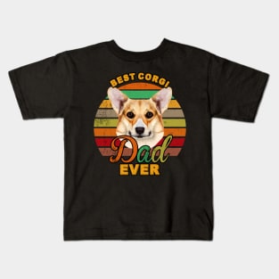 Best Corgi Dad Ever Kids T-Shirt